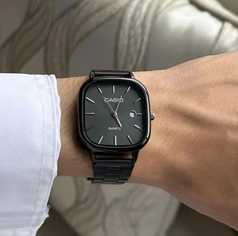 Casio Watch – ساعة كاسيو Black Black