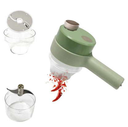 4 in 1 Handheld Electric Vegetable – قطاعة خضار كهربائية 4 في 1