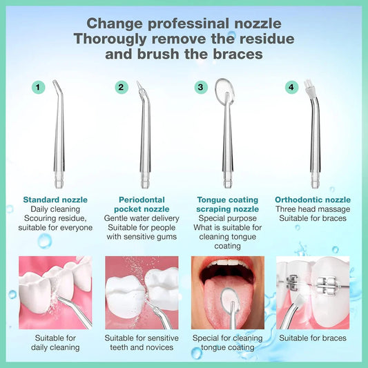 Water flosser - خيط الاسنان المائي