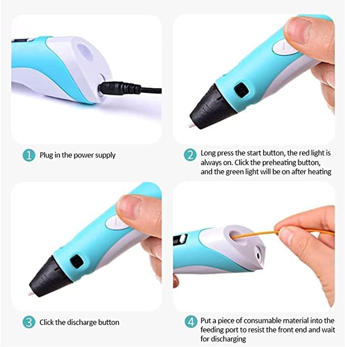 3D Drawing Pen - قلم الرسم ثلاثي الأبعاد