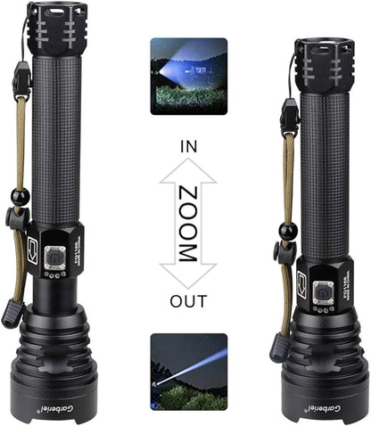 P90 LED Flashlight Rechargeable – كشاف LED P90 قابل لإعادة الشحن