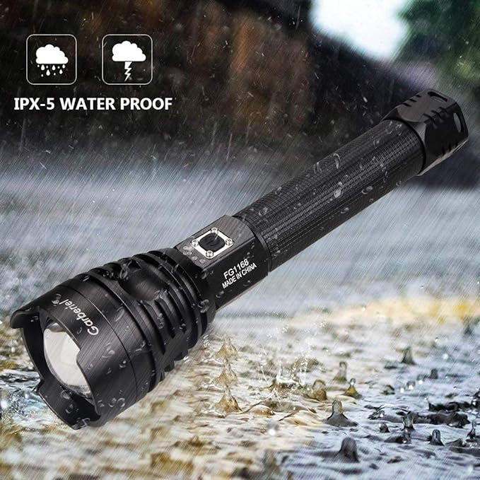 P90 LED Flashlight Rechargeable – كشاف LED P90 قابل لإعادة الشحن